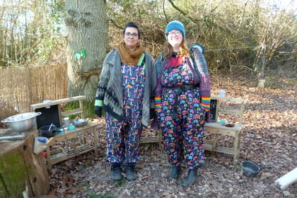 Video: Children's art and nature club at Chawton Park Farm in Alton