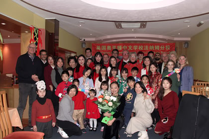 Chinese language school in Farnham rings in the Lunar New Year