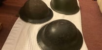 VIDEO: Second World War-era helmets discovered at Farnham station