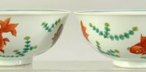 Hidden treasure: Pair of forgotten bowls fetch £35,000 at auction