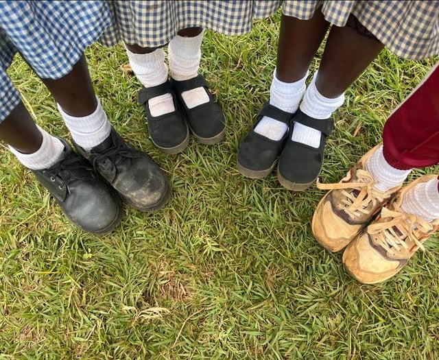 Liphook residents rally to give Kenyan children school shoes