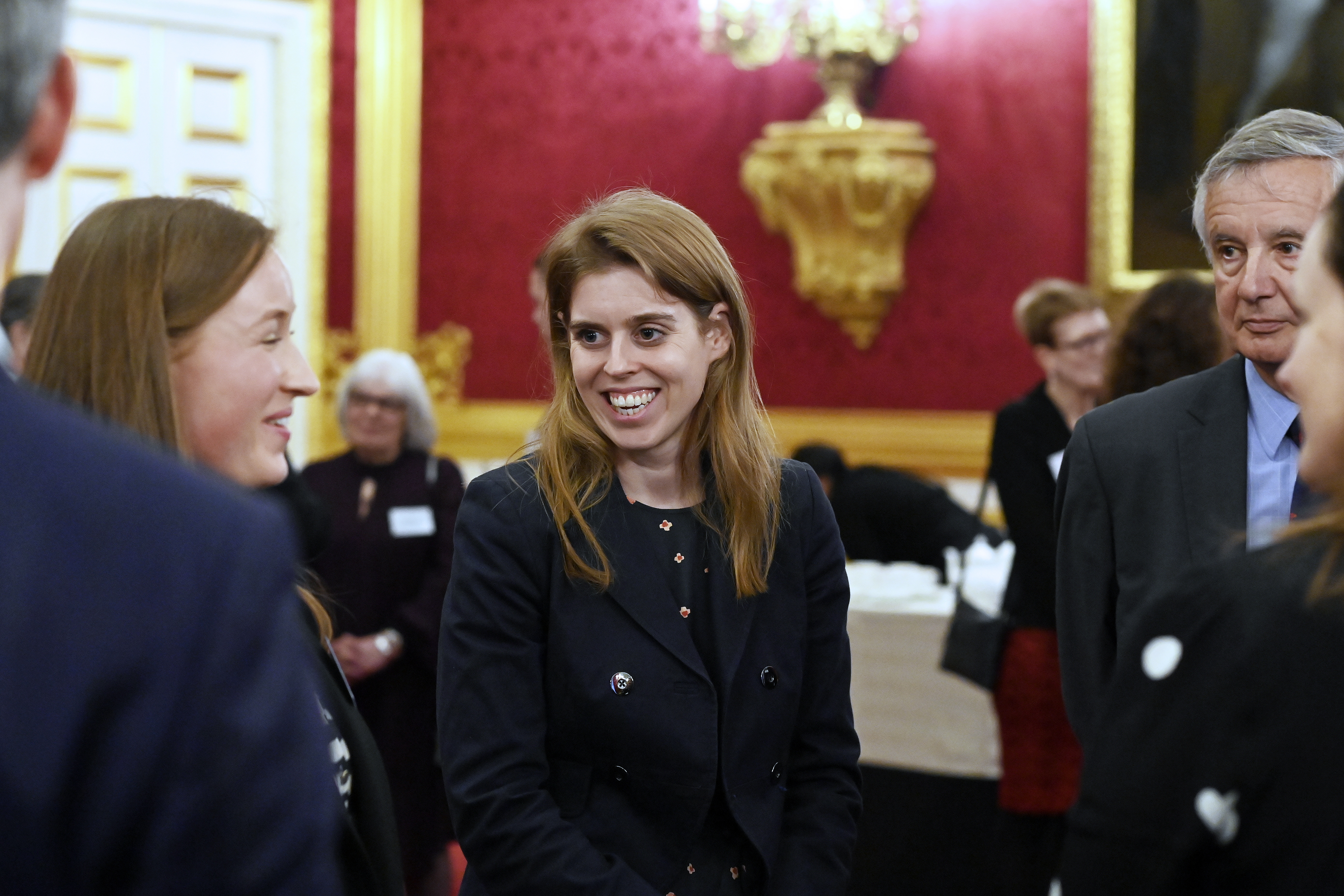 Princess Beatrice hosts tea party at the palace for Farnham