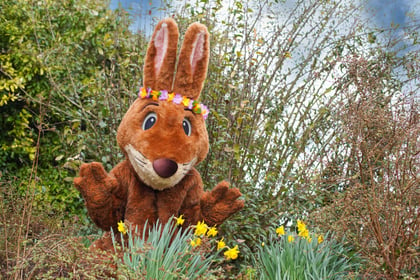 Easter Bunny is giving a seasonal feel to Marwell Zoo