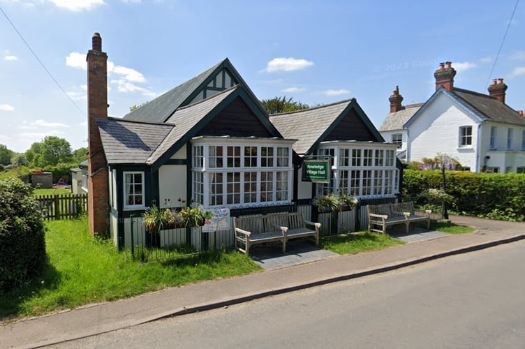 Rowledge Village Hall in The Long Road is over a hundred years old