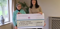 Annabelle's Challenge receives £6,770 from Blacknest Golf Club ladies 