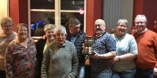 Looe and District Euchre League hold presentation night