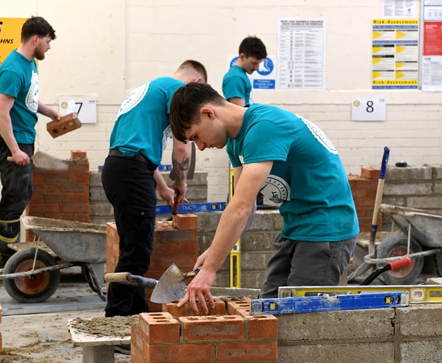 Pictures show students putting skills to the test in competition