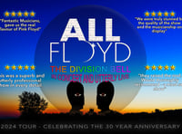 Hear The Division Bell performed by Pink Floyd tribute in Winchester