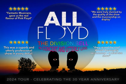 Hear The Division Bell performed by Pink Floyd tribute in Winchester