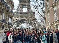 Girl Guides travel to Paris to receive Baden Powell Challenge Awards