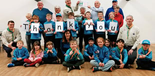 3rd Farnham Scouts boosted with £1,400 for Daniel Hall works