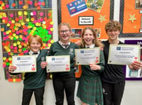 Weydon whizzes come second in National Reading Challenge Quiz