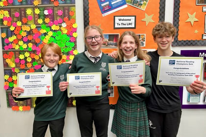 Weydon whizzes come second in National Reading Challenge Quiz