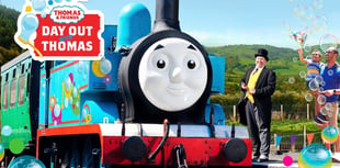 Enjoy some bubble fun with Thomas at The Watercress Line