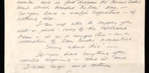 Letter from Second World War hero goes to auction