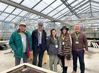 Local business helps fund specialist school's greenhouse