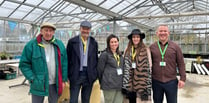 Local business helps fund specialist school's greenhouse