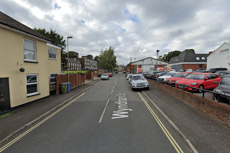 Wyndham Street, where the snakes burnt remains were discovered