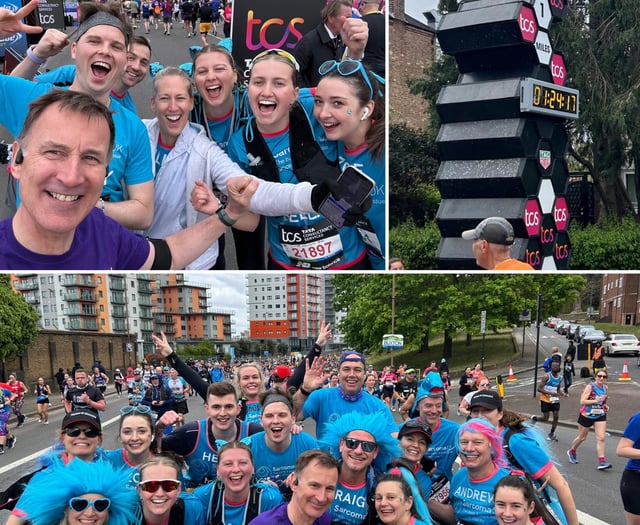 Jeremy Hunt: Will I do a fourth London marathon? Never say never...