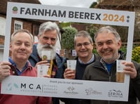 More than 5,000 'drink for charity' at Farnham Beerex 2024