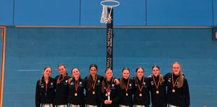 Weydon School netballers crowned County Champions after unbeaten run