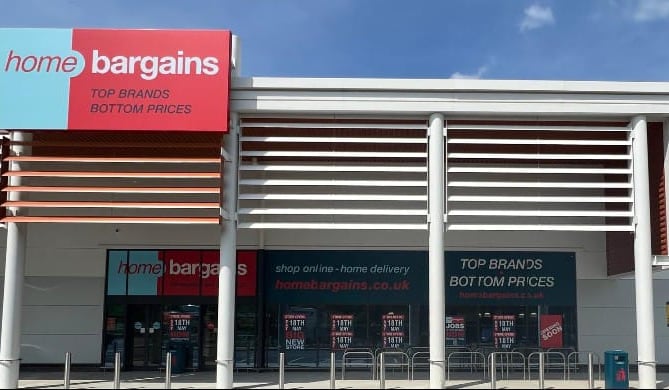 Home Bargains frontage Alton