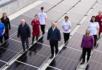 Hospital's new solar panels will save 100 tonnes of carbon per year