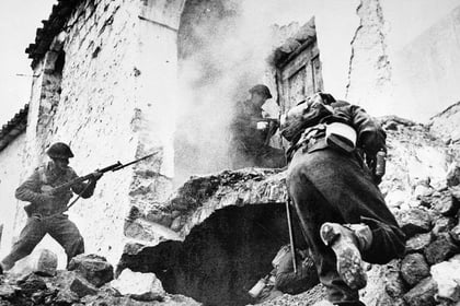 Reporting on the advance through Italy