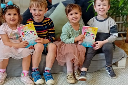 Children have poems published in their own book 