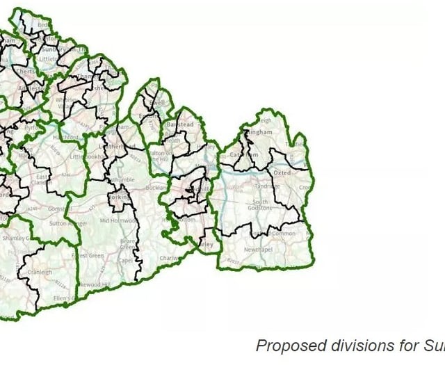 Redrawing Surrey's council map