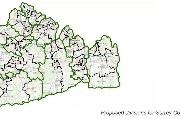 The new Local Election boundaries proposed for 2025 