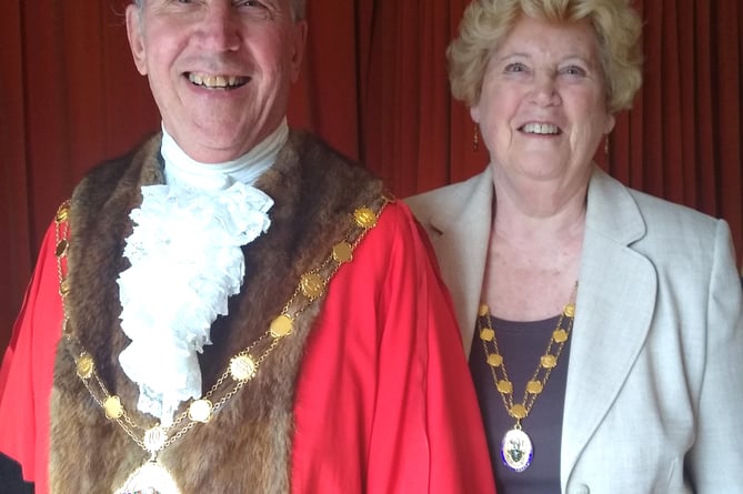 John became mayor of Waverley for a second time in May, with Gillian as mayoress