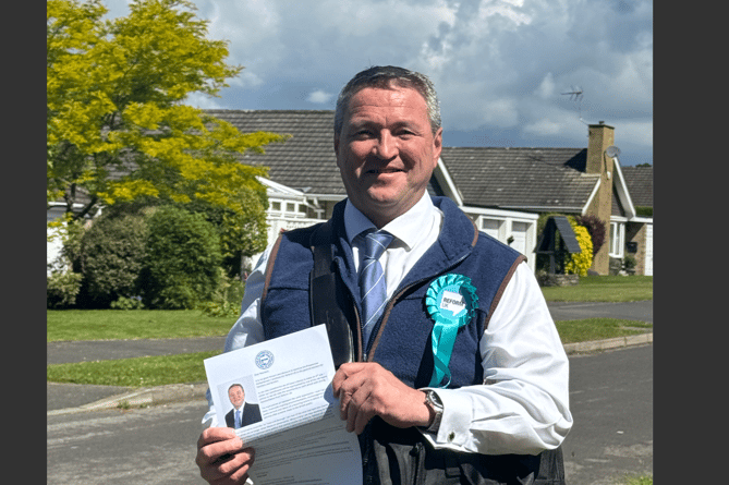 Reform UK candidate for new constituency Farnham and Bordon