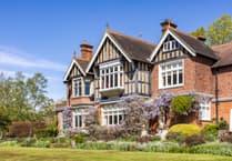Period country house for sale sits in 24 acres and has its own tennis court 