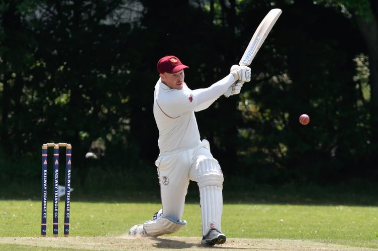 Tom Wright, Railway Triangle v Clanfield, June 22nd 2024.