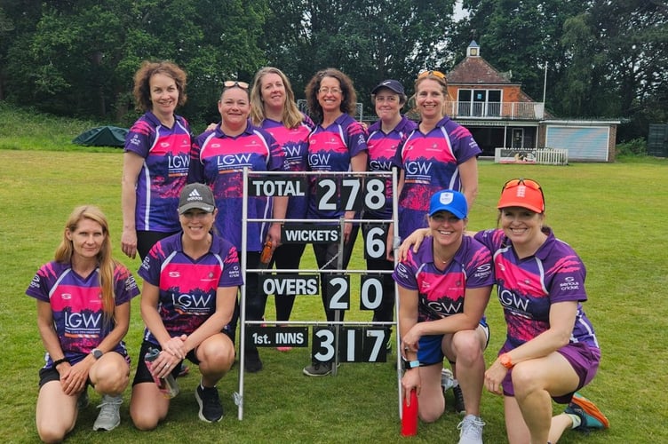 Petersfield Ladies v Locks Heath, Petersfield Heath, June 23rd 2024.