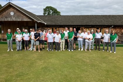 Bowlers compete for Rita Plant Trophy in Frensham