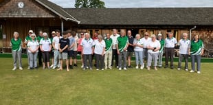 Bowlers compete for Rita Plant Trophy in Frensham