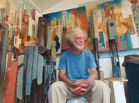 Visitors enjoy 48 years of work from Farnham artist Richard Jack