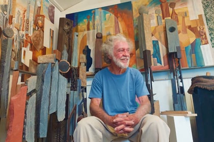 Visitors enjoy 48 years of work from Farnham artist Richard Jack
