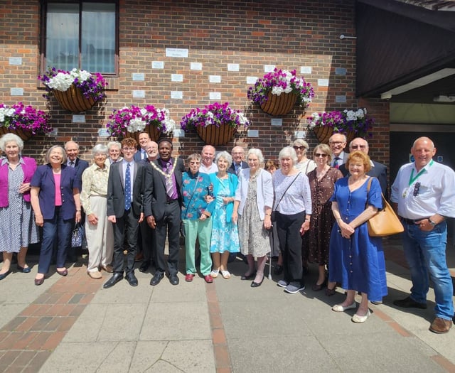 Latest name is unveiled on Farnham’s wall of fame