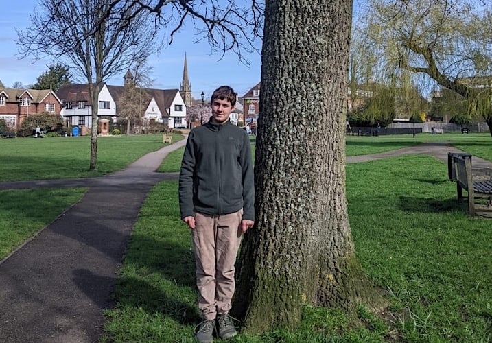 Finn Doherty student tour guide