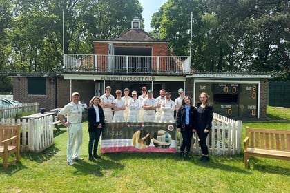 Cleaning firm signs sponsorship deal with cricket club