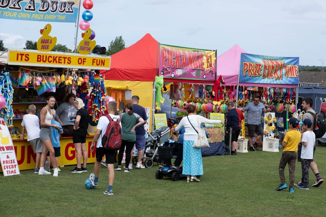 Wrecclesham Village Fete Fairground