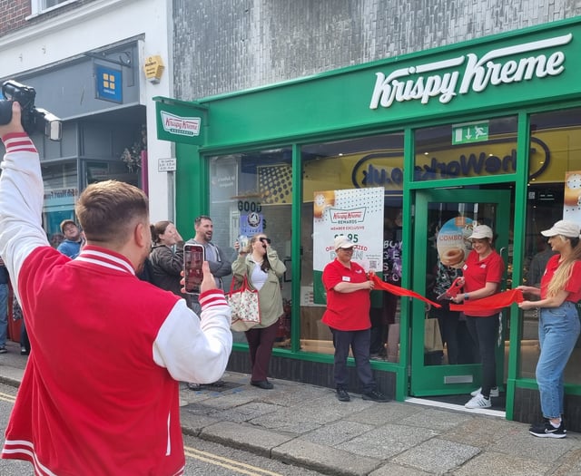 Doughnut chain opens first Cornwall store