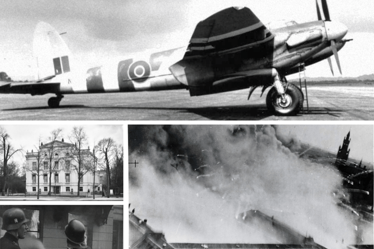 Mosquitoes from RAF Lansham played a critical part in shortening the Second World War