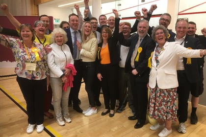 Liberal Democrat Danny Chambers wins in Winchester