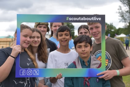Scouts and Guides from Farnham among 6,000 at Surrey Scoutabout