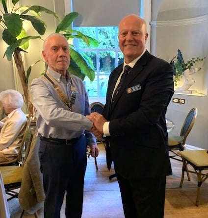 Farnham Weyside Rotary Club new president