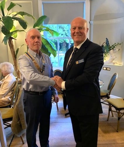 Farnham Weyside Rotary Club new president